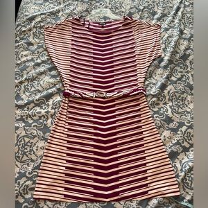 Apt. 9 Women's Striped Purple Dress